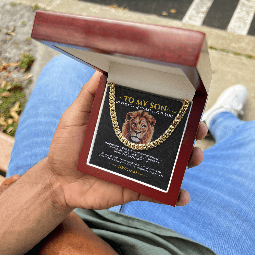 To My Son from Dad | “Strength & Legacy” | The Legacy Link Chain