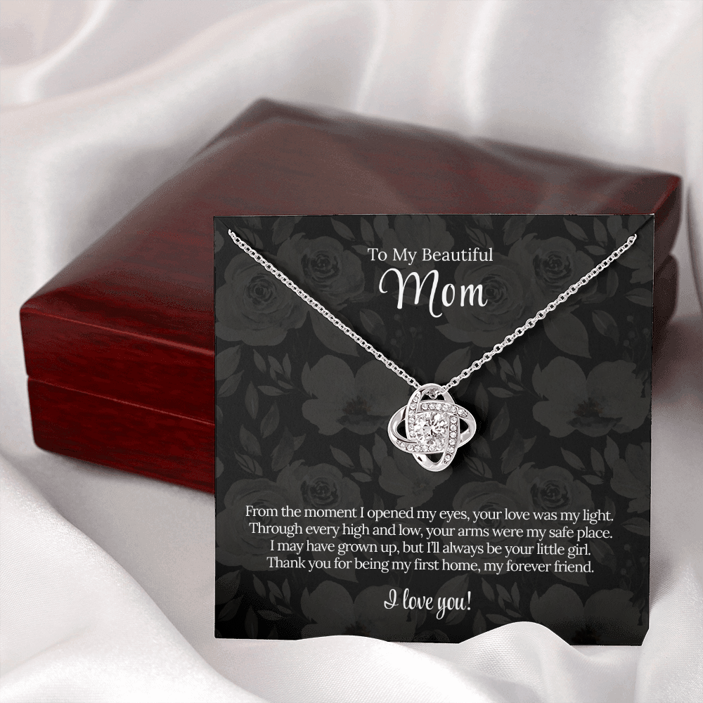 To My Mom From Daughter | "You Held My Heart First" | Eternal Connection Necklace