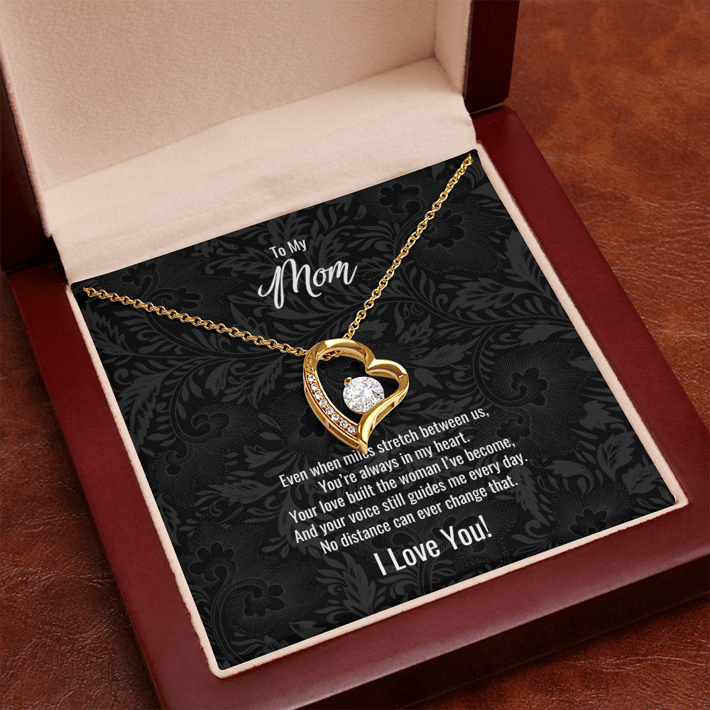 To My Mom From Daughter | "A Daughter's Forever Love" | Heartfelt Promise Necklace