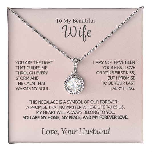 To My Beautiful Wife | "Enduring Love" | Forever Yours Necklace