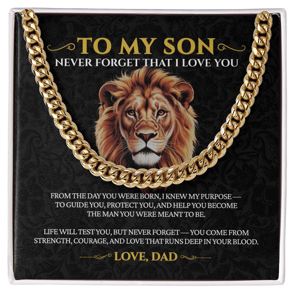 To My Son from Dad | “Strength & Legacy” | The Legacy Link Chain