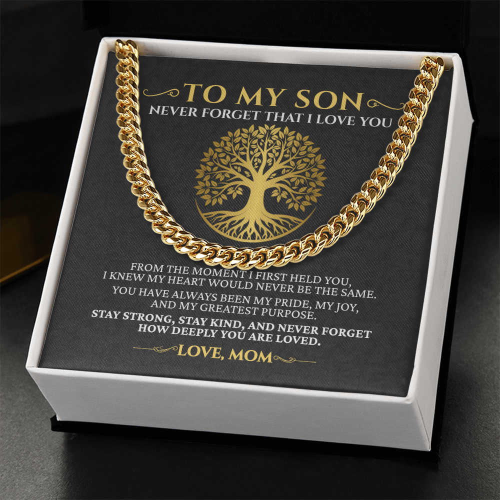 To My Son From Mom | "Strength & Legacy" | The Legacy Link Chain