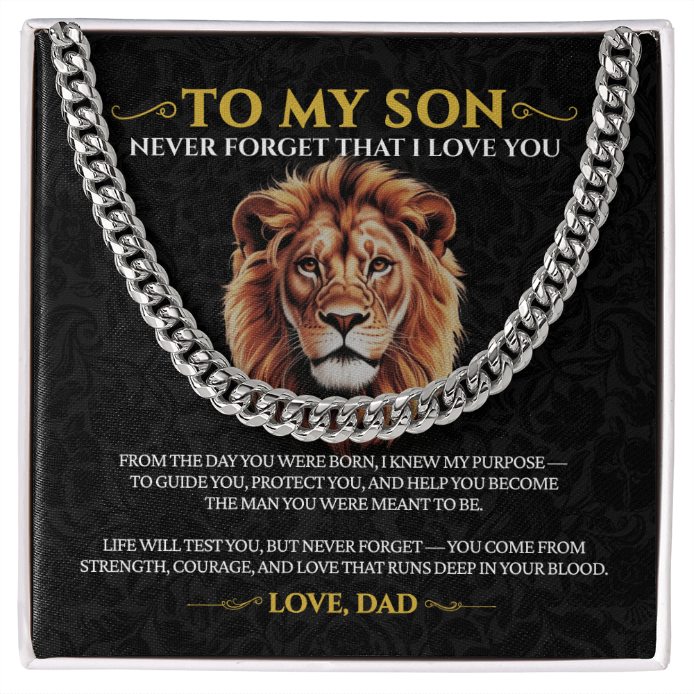 To My Son from Dad | “Strength & Legacy” | The Legacy Link Chain