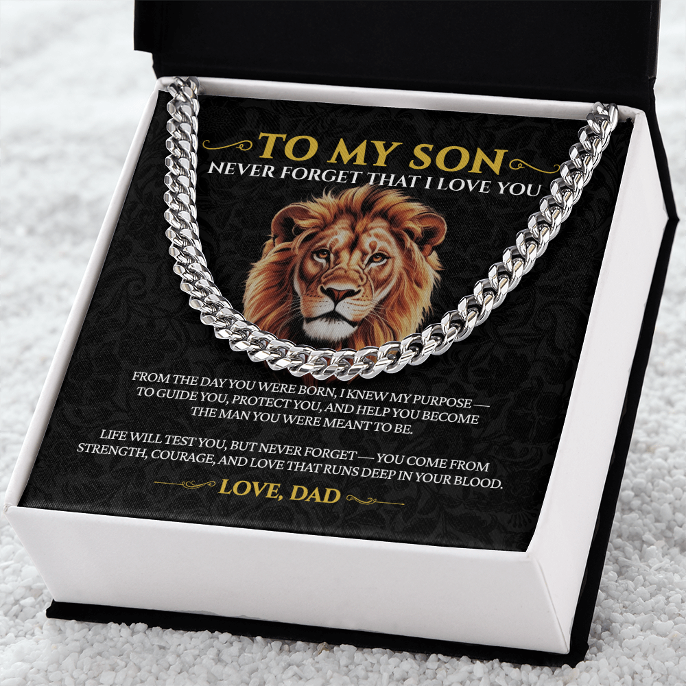 To My Son from Dad | “Strength & Legacy” | The Legacy Link Chain