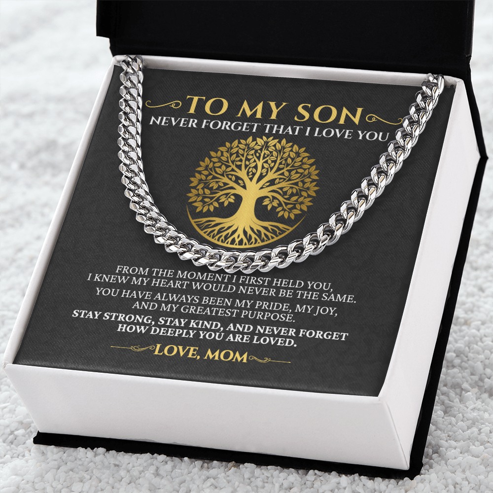 To My Son From Mom | "Strength & Legacy" | The Legacy Link Chain