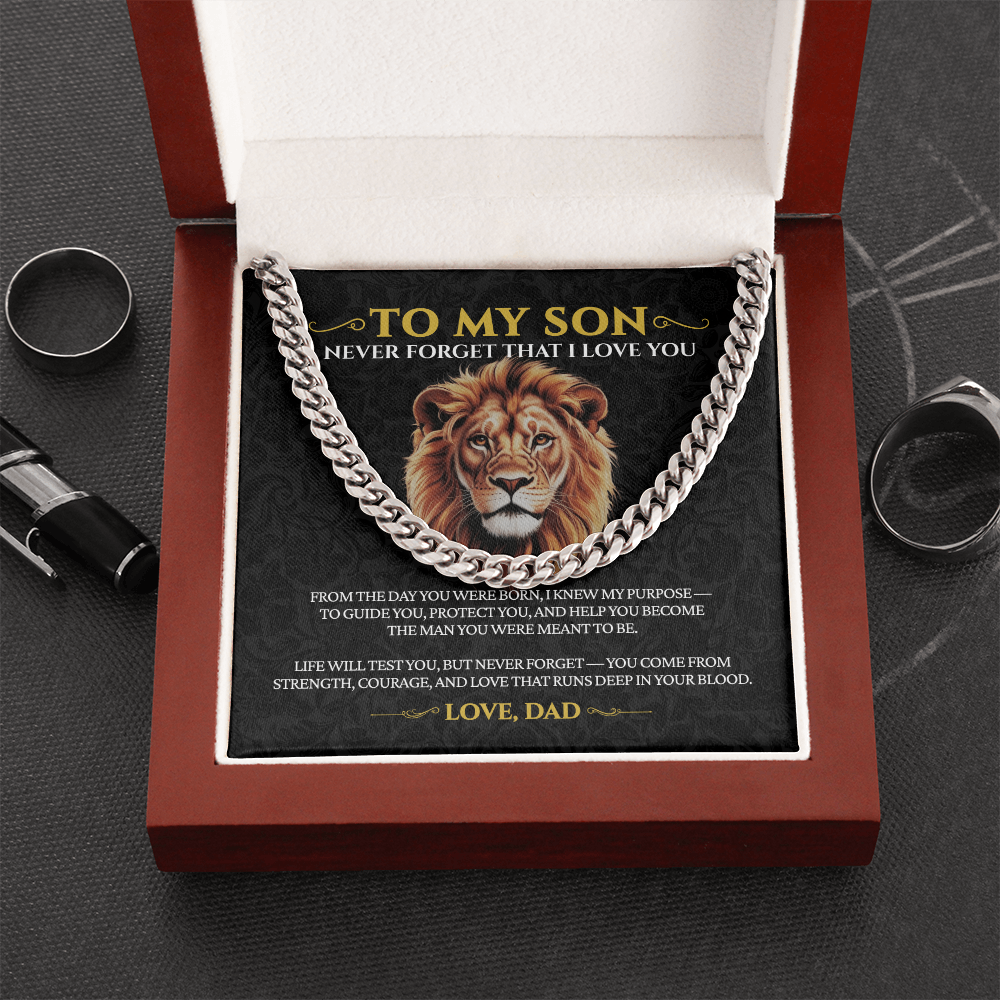To My Son from Dad | “Strength & Legacy” | The Legacy Link Chain