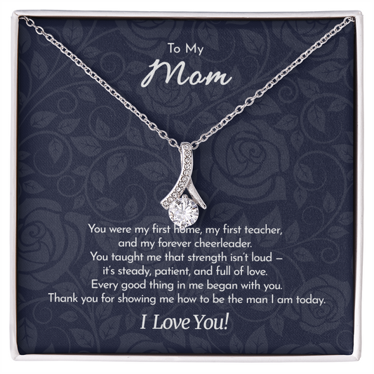 To My Mom From Son | "You Made Me Who I Am" | Strength & Love Necklace