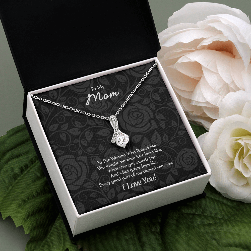 To My Mom From Daughter | "Your Strength Shaped My Soul" | Timeless Grace Necklace