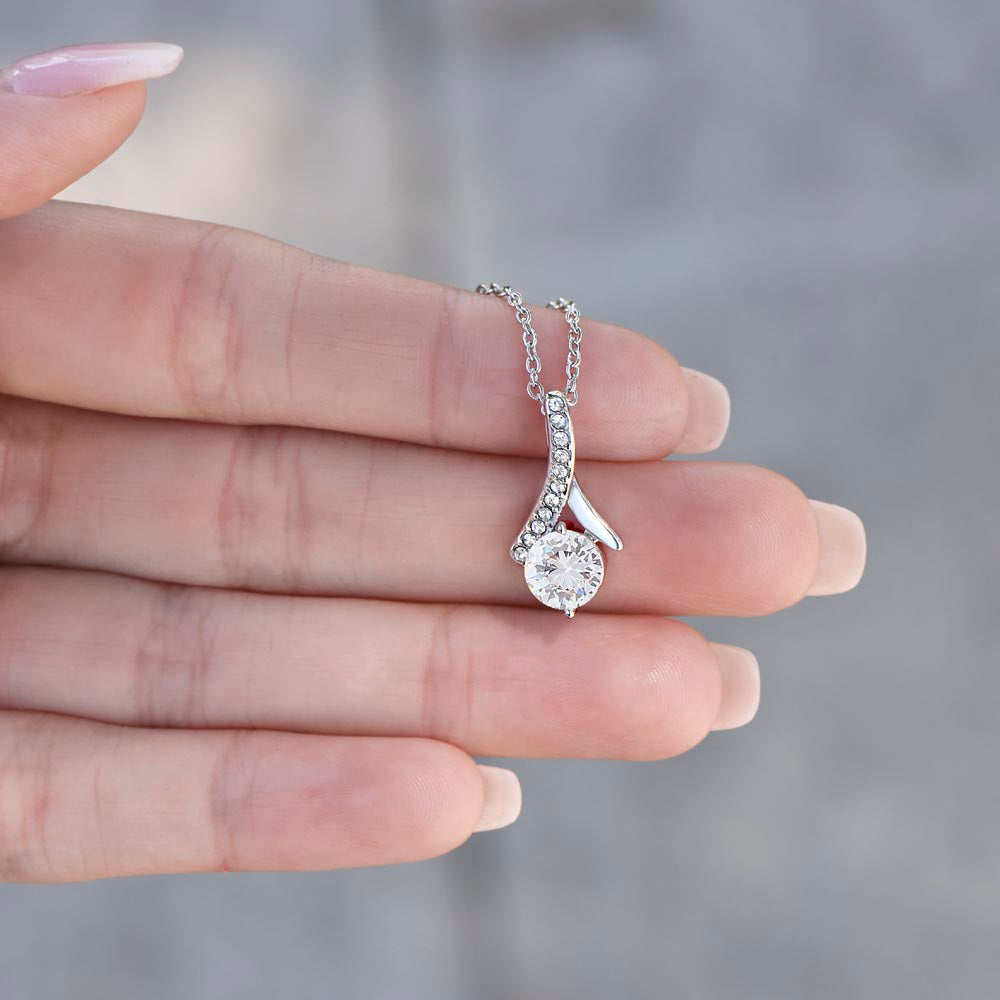 To My Mom From Daughter | "Your Strength Shaped My Soul" | Timeless Grace Necklace