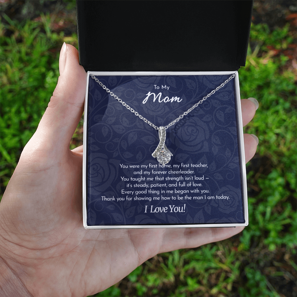 To My Mom From Son | "You Made Me Who I Am" | Strength & Love Necklace