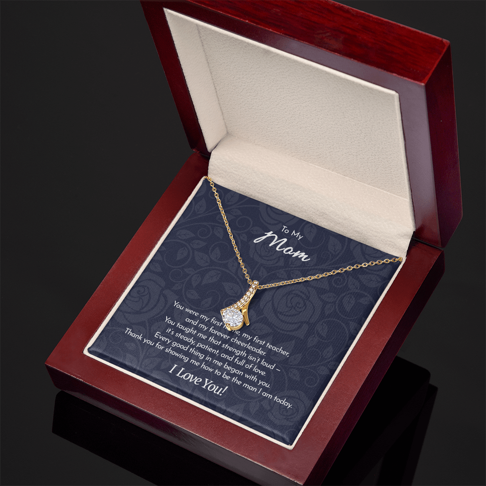 To My Mom From Son | "You Made Me Who I Am" | Strength & Love Necklace