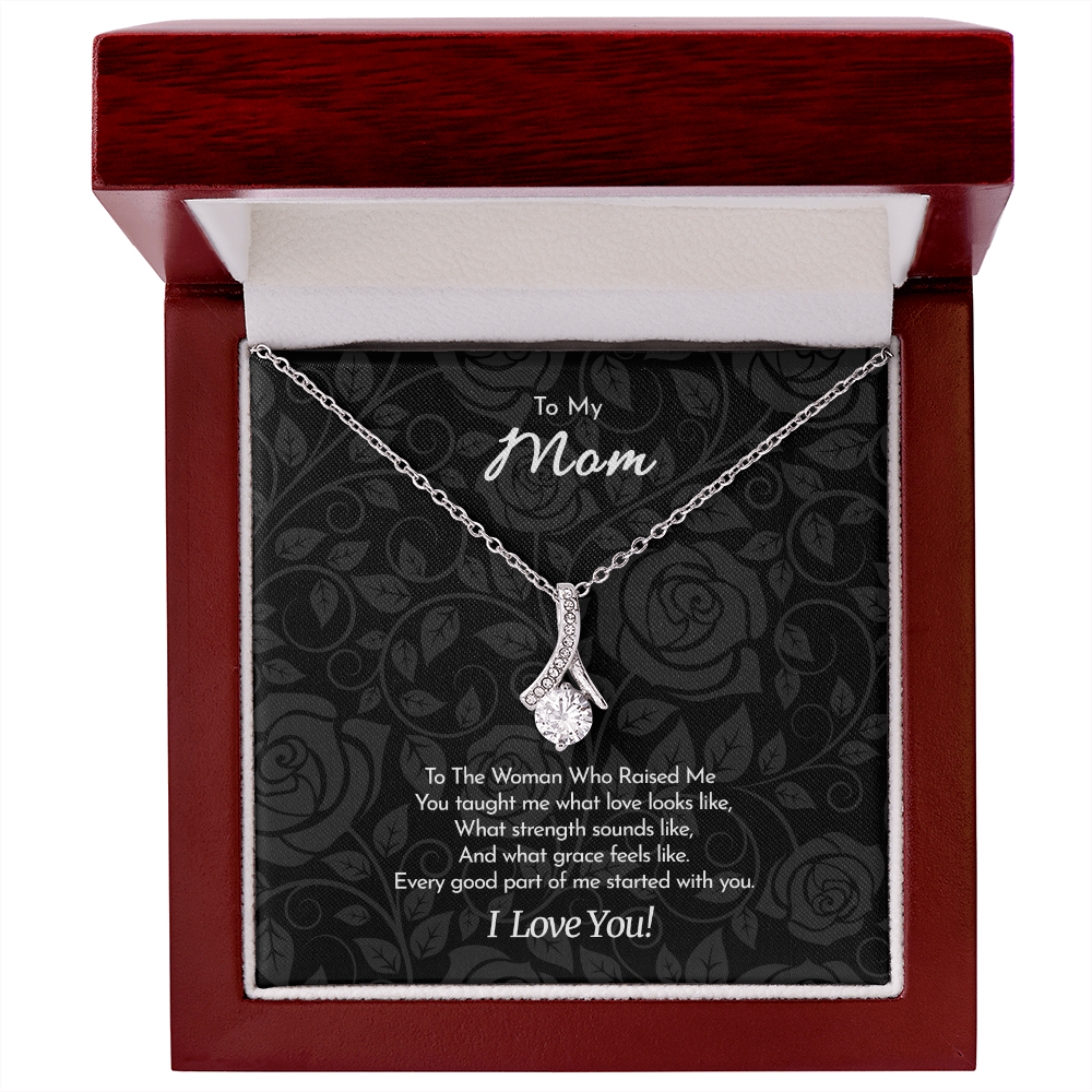 To My Mom From Daughter | "Your Strength Shaped My Soul" | Timeless Grace Necklace