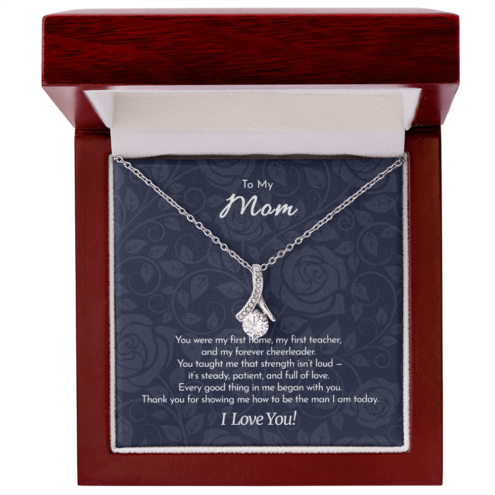 To My Mom From Son | "You Made Me Who I Am" | Strength & Love Necklace