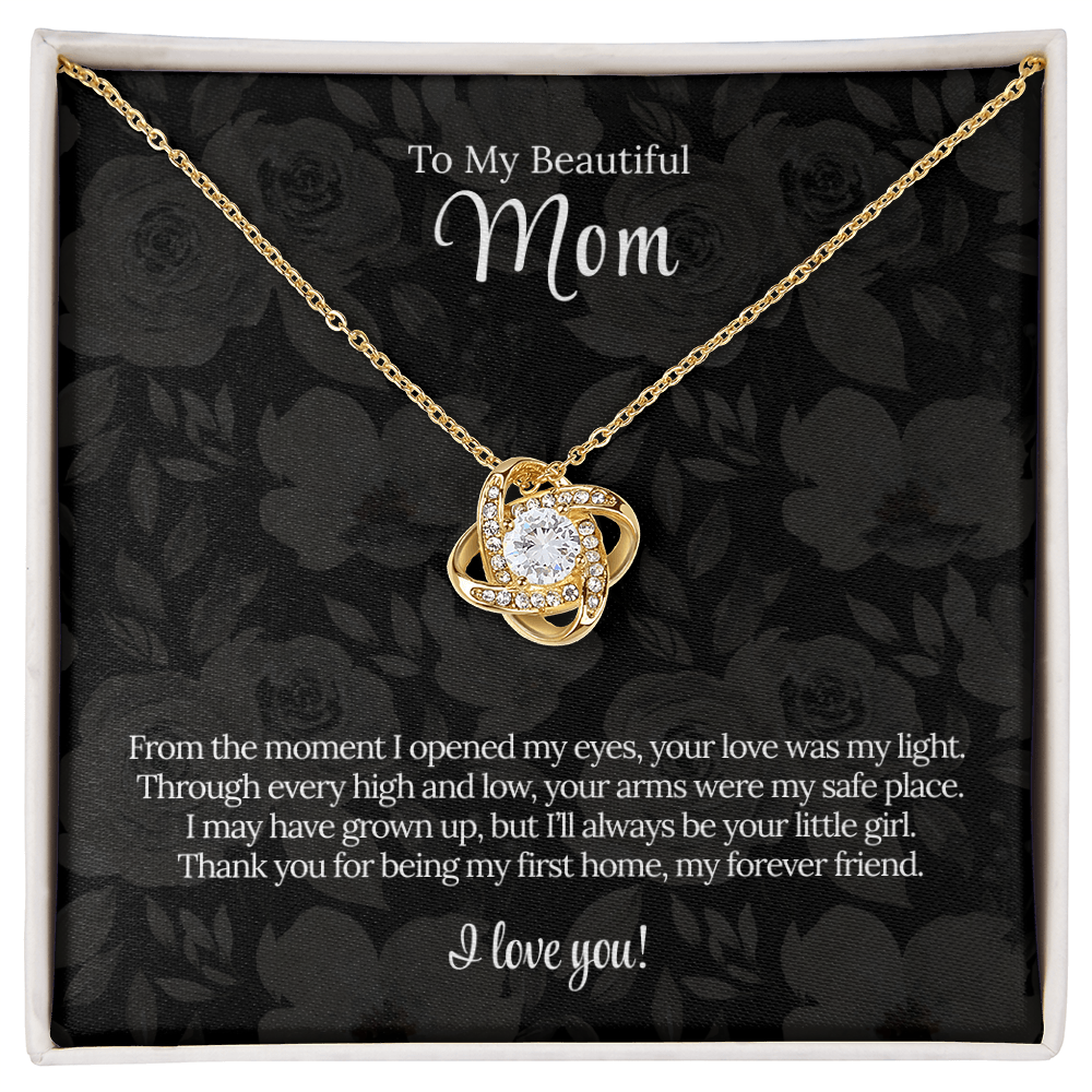 To My Mom From Daughter | "You Held My Heart First" | Eternal Connection Necklace