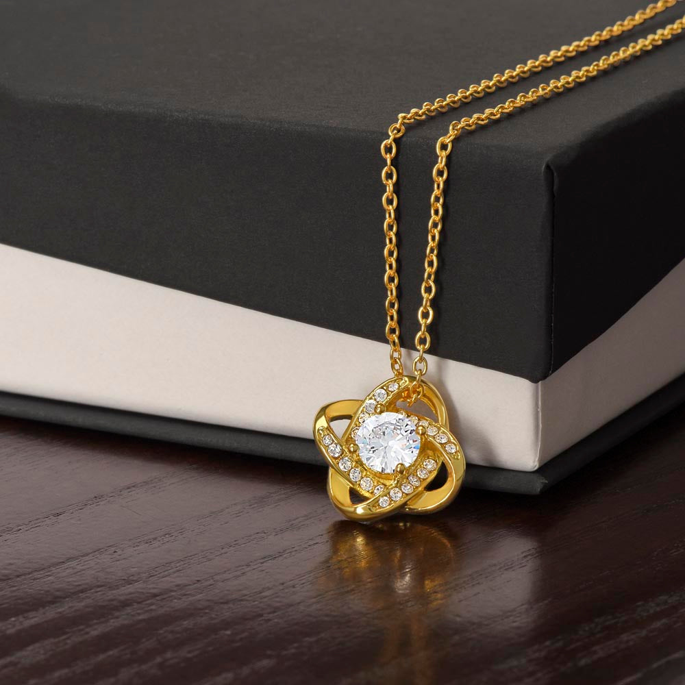 To My Wife | "Forever Entwined" | Love Knot Necklace