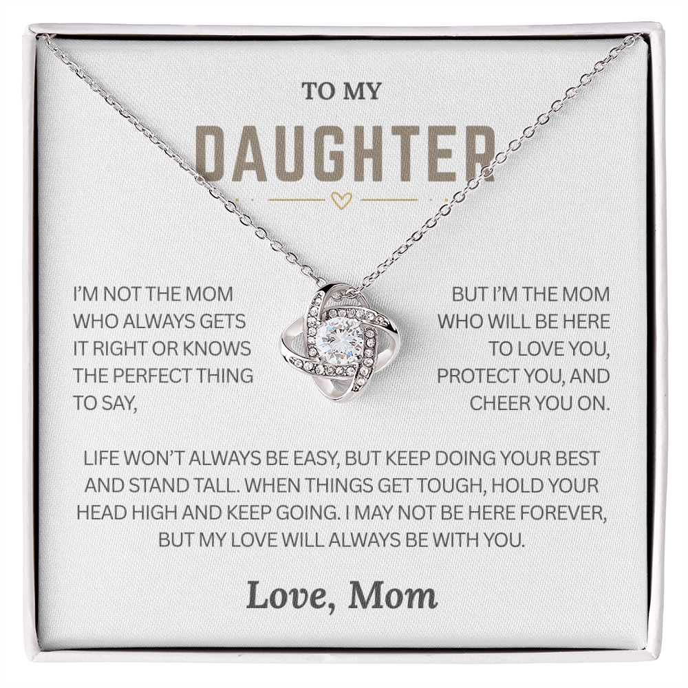 To My Daughter From Mom | "Always With You" Necklace