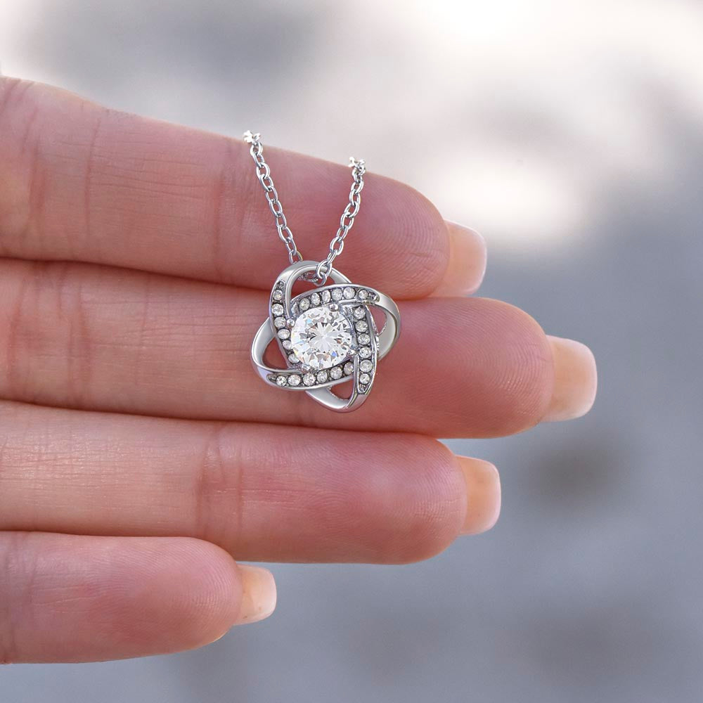 To My Wife | "Forever Entwined" | Love Knot Necklace
