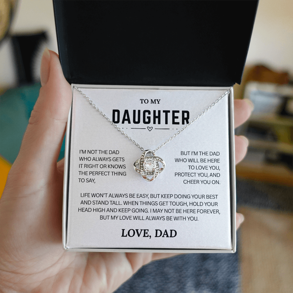 To My Daughter From Dad | "Always With You" Necklace