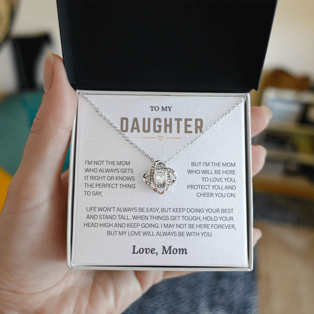 To My Daughter From Mom | "Always With You" Necklace