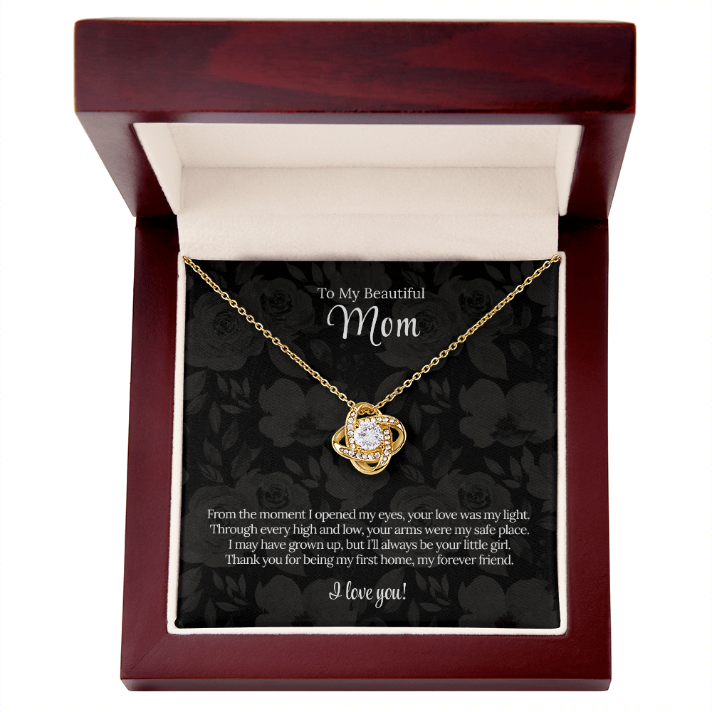 To My Mom From Daughter | "You Held My Heart First" | Eternal Connection Necklace