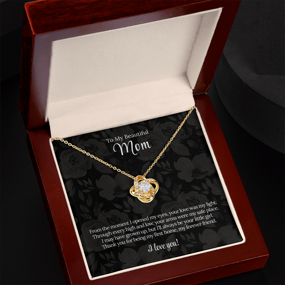 To My Mom From Daughter | "You Held My Heart First" | Eternal Connection Necklace