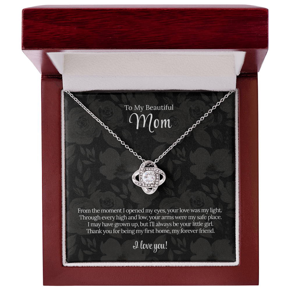 To My Mom From Daughter | "You Held My Heart First" | Eternal Connection Necklace