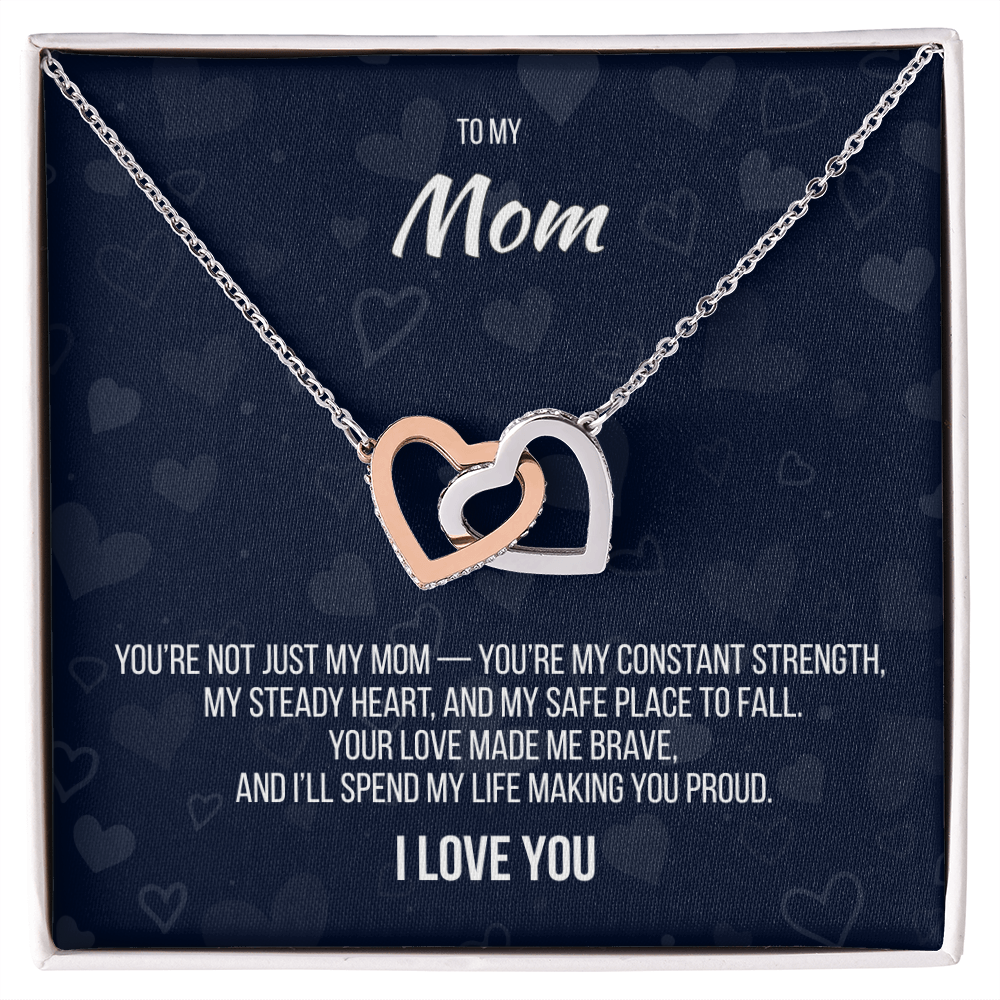 To My Mom From Son | "My Greatest Strength" | Infinite Heart Necklace