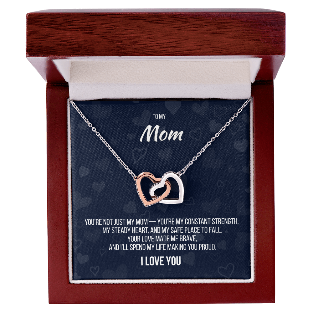 To My Mom From Son | "My Greatest Strength" | Infinite Heart Necklace