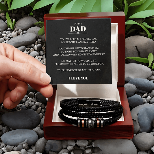 To My Dad From Son | "Forever My Hero" | Bound By Honor Bracelet