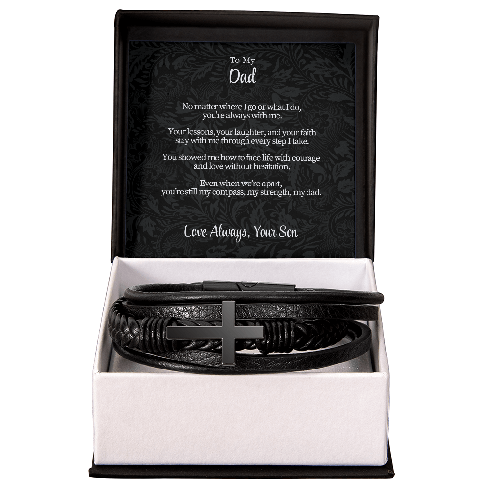 To My Dad From Son | "Always With Me" | EverStrong Cross Bracelet
