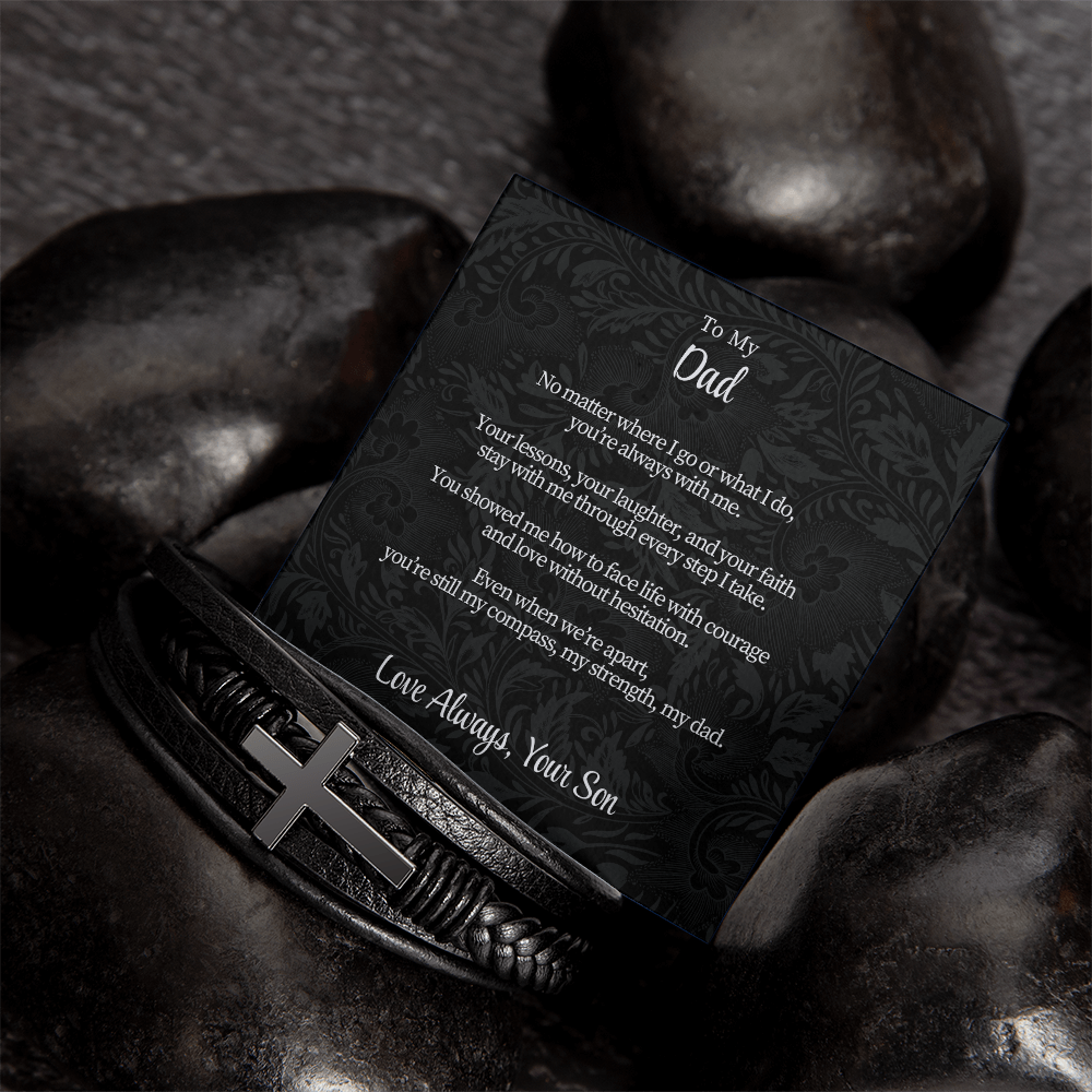 To My Dad From Son | "Always With Me" | EverStrong Cross Bracelet