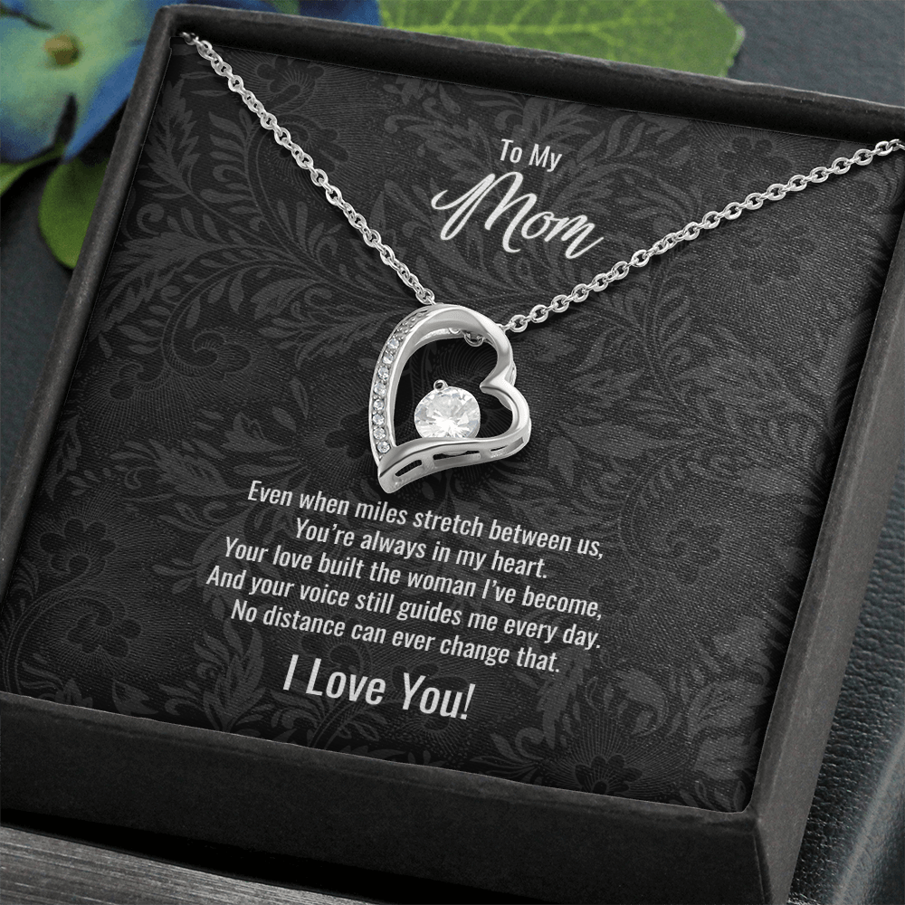 To My Mom From Daughter | "A Daughter's Forever Love" | Heartfelt Promise Necklace